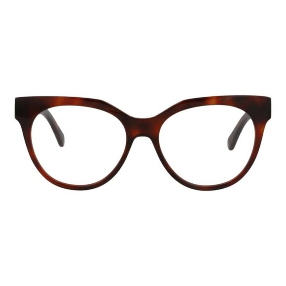 Stella McCartney Womens Cat Eye Havana Havana Transparent Fashion Designer - Picture 1 of 4